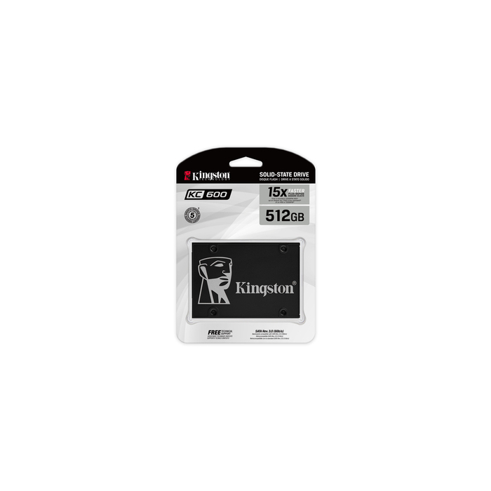 Kingston Technology SSD KC600 SATA3 2.5" de 256 Go