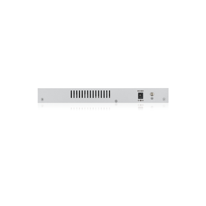 ZYXEL    Zyxel GS1200-8HP v2 Géré Gigabit Ethernet (10/100/1000) Connexion Ethernet, supportant l'alimentation via ce port (PoE) Gris