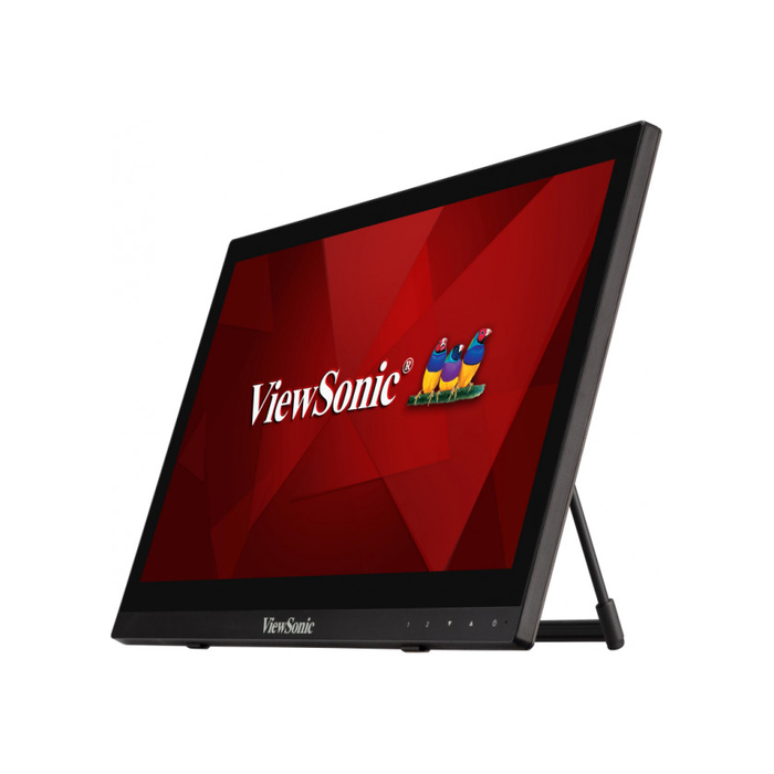 Viewsonic TD1630-3  15,6" 1366 x 768 pixels HD LCD Écran tactile Multi-utilisateur Noir