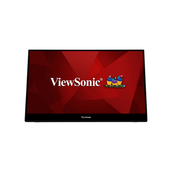 Viewsonic TD1655  15,6" 1920 x 1080 pixels Full HD LED Écran tactile Multi-utilisateur Noir, Argent