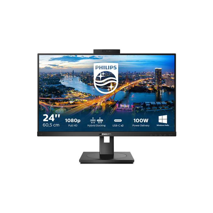 Philips B Line 243B1JH/00  23,8" 1920 x 1080 pixels Full HD LCD Noir