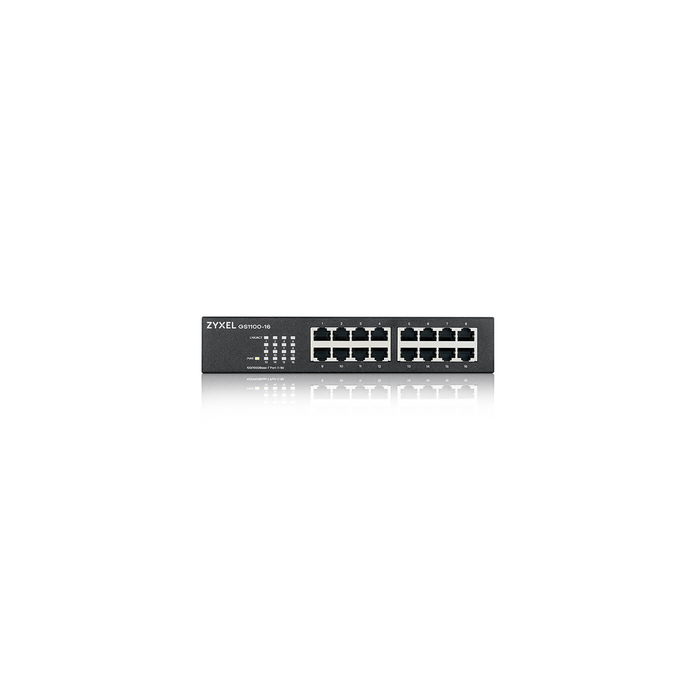 ZYXEL    Zyxel GS1100-16 Non-géré Gigabit Ethernet (10/100/1000)
