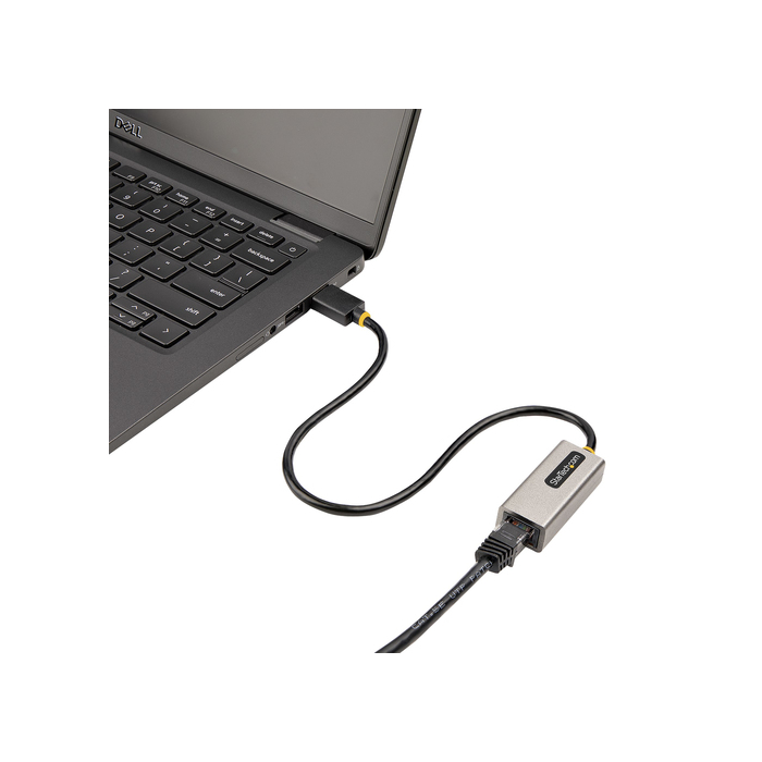 StarTech.com Adaptateur Réseau USB 3.0 à Gigabit Ethernet - 10/100/1000 Mbps, USB à RJ45, Adaptateur USB 3.0 à LAN, Adaptateur USB 3.0 Ethernet (GbE), Câble de Raccordement de 30cm, Installation Sans Pilote
