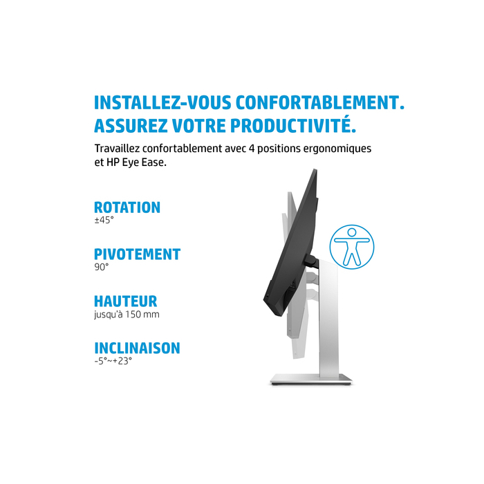 HP Écran de conférence USB-C FHD E24m G4