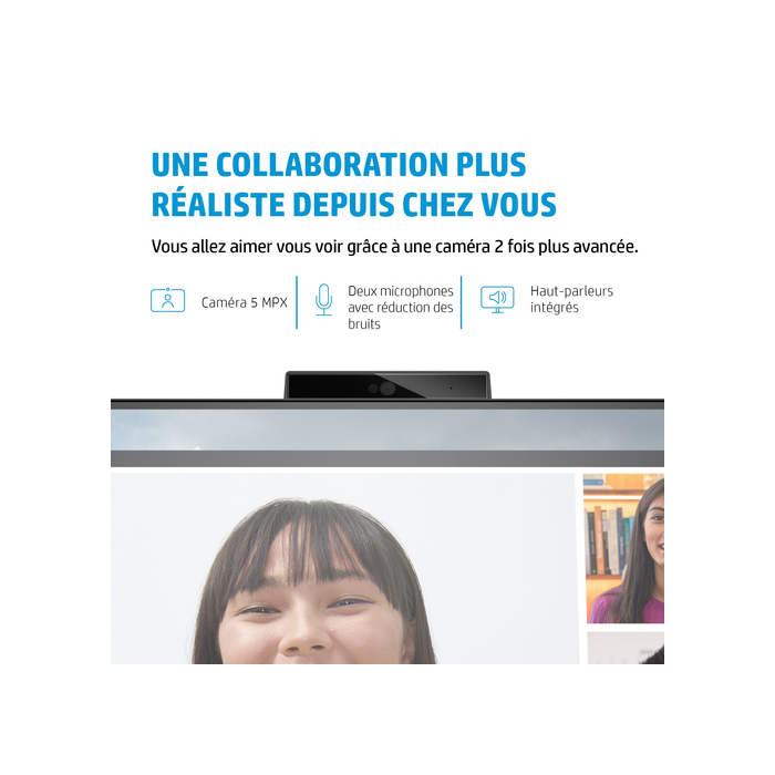 HP E-Series Écran de conférence QHD E27m G4 USB-C