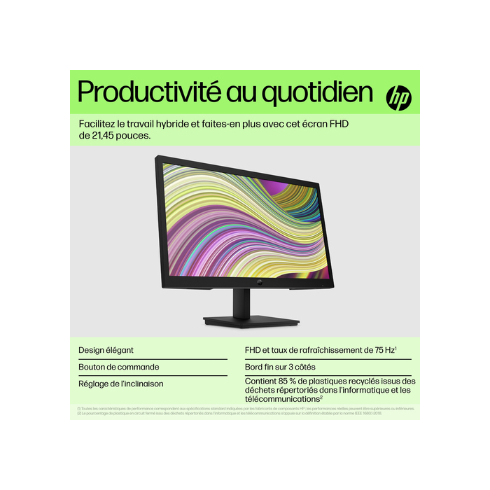 HP Écran FHD P22v G5