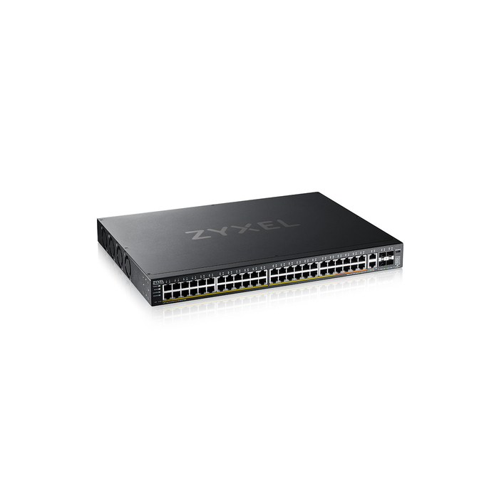 ZYXEL    Zyxel XGS2220-54HP Géré L3 Gigabit Ethernet (10/100/1000) Connexion Ethernet, supportant l'alimentation via ce port (PoE)