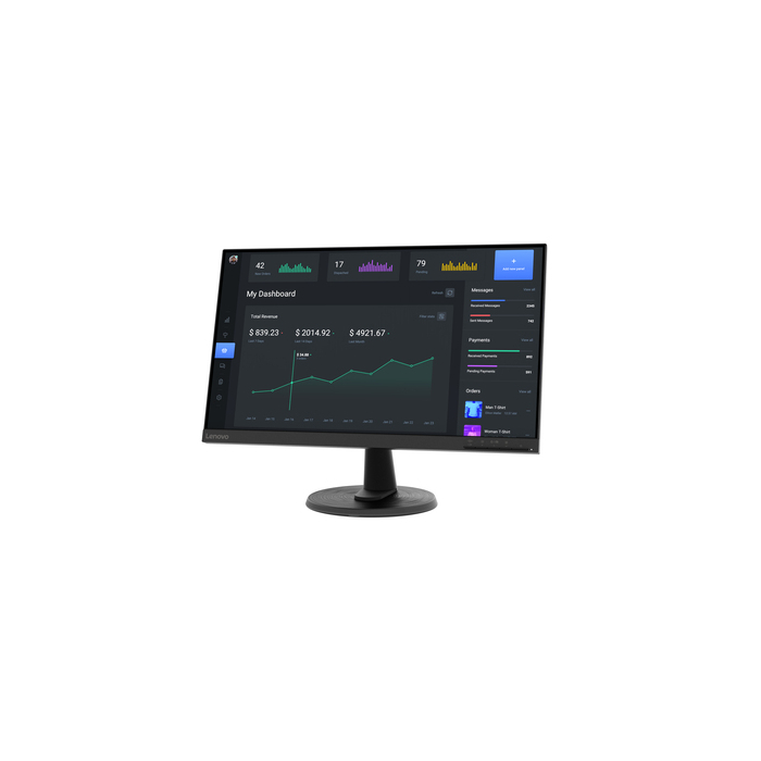 Lenovo C24-40 LED 23,8" 1920 x 1080 pixels Full HD Noir