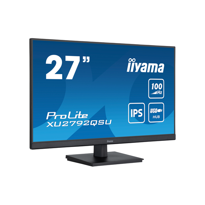 iiyama ProLite  27" 2560 x 1440 pixels Dual WQHD LED Noir
