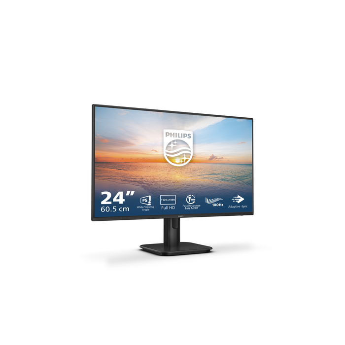 Philips 1000 series 24E1N1100A/00  23,8" 1920 x 1080 pixels Full HD LCD Noir