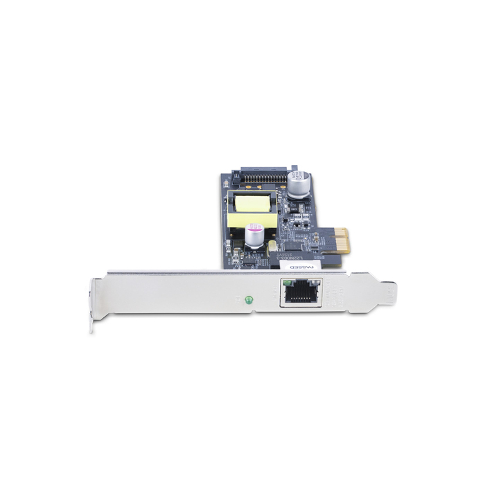 StarTech.com Carte Réseau PoE 2.5Gbps NBASE-T à 1 Port, Intel I225-V, 802.3af/at PoE+ Multi-Gigabit NIC, Adaptateur/Carte Serveur PCIe LAN, Interface Ethernet Alimentée par SATA - Supporte Win/Linux/VMware ESXI