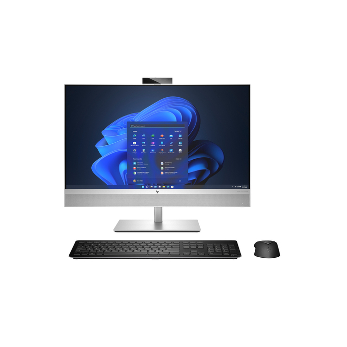 HP EliteOne 870 G9 Intel Core i7-14700 27" 2560 x 1440 pixels Écran tactile PC multifonction 16 Go 512 Go SSD Windows 11 Pro Wi-Fi 6E Argent