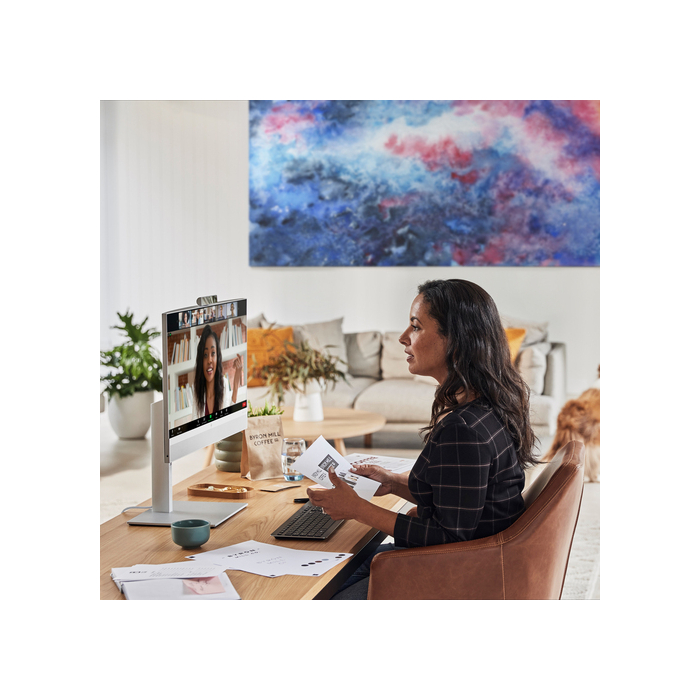 HP EliteOne 840 G9 Intel Core i5-14600 23,8" 1920 x 1080 pixels PC multifonction 16 Go 512 Go SSD Windows 11 Pro Wi-Fi 6E Argent