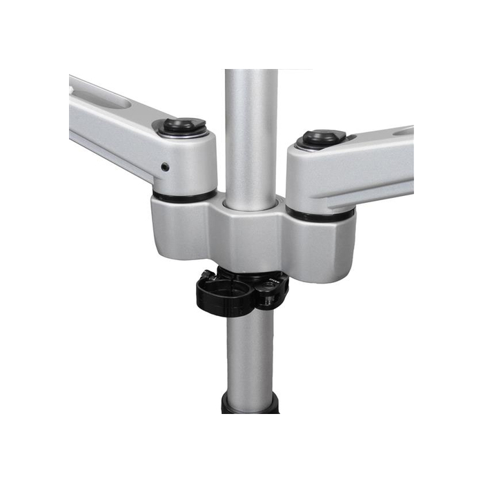StarTech.com Support de bureau pour 2 écrans avec bras articulés - Multidirectionnel - Empilable - Installation sans outil