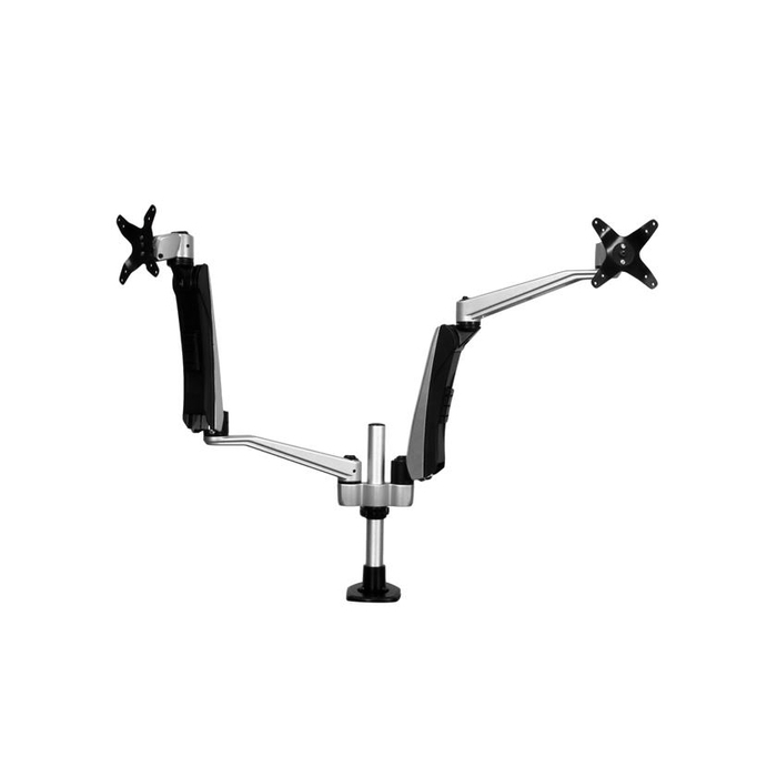 StarTech.com Support de bureau pour 2 écrans avec bras articulés - Multidirectionnel - Empilable - Installation sans outil