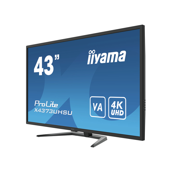 iiyama ProLite X4373UHSU-B1  42,5" 3840 x 2160 pixels 4K Ultra HD Noir