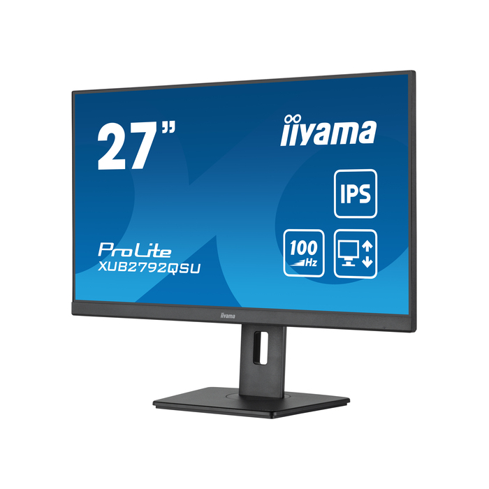 iiyama ProLite XUB2792QSU-B6  27" 2560 x 1440 pixels Full HD LED Noir