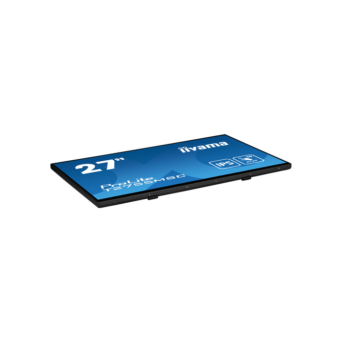 iiyama ProLite T2755MSC-B1  27" 1920 x 1080 pixels Full HD LED Écran tactile Dessus de table Noir