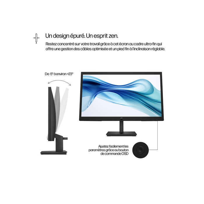 HP Series 3 Pro Moniteur FHD 21,45 pouces - 322pv