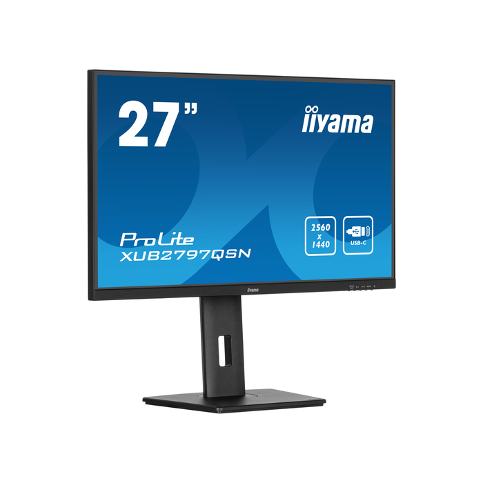 iiyama ProLite XUB2797QSN-B2  27" 2560 x 1440 pixels 2K Ultra HD LED Noir