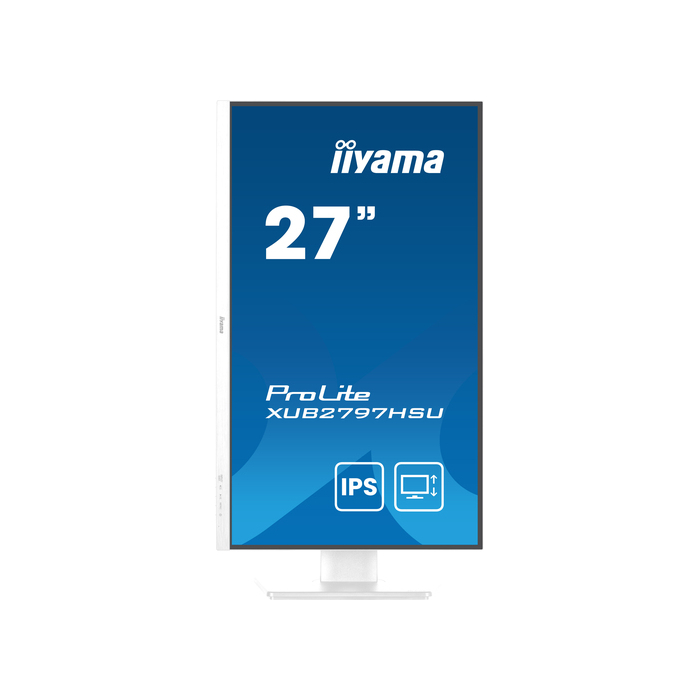 iiyama ProLite XUB2797HSU-W2  27" 1920 x 1080 pixels Full HD LED Blanc