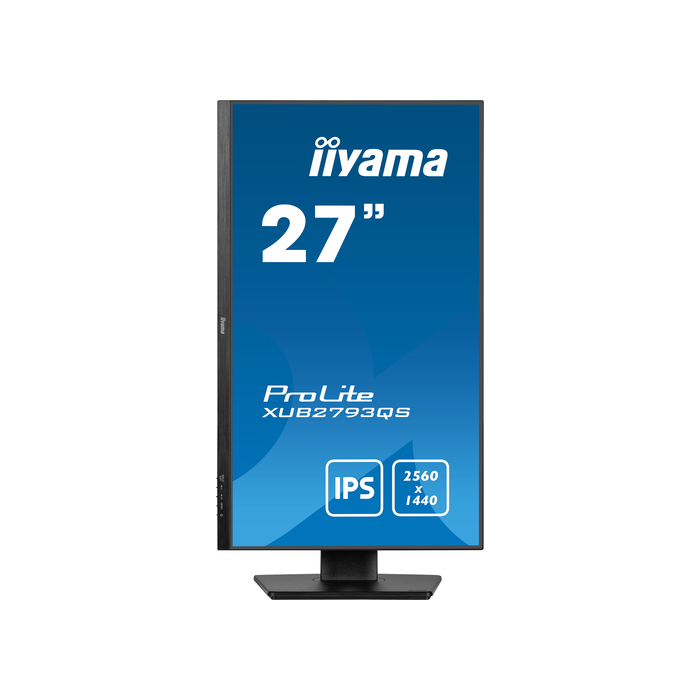 iiyama ProLite XUB2793QS-B7  27" 2560 x 1440 pixels Quad HD LED Noir