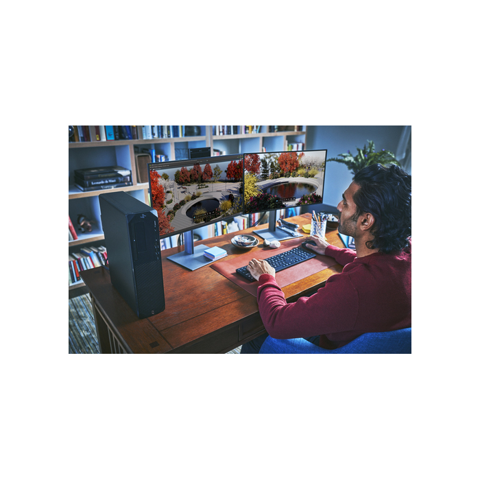 HP Z2 G9 Intel Core i7-14700 16 Go 1 To NVIDIA Quadro T1000 Windows 11 Pro SFF Station de travail AI Workstation Noir