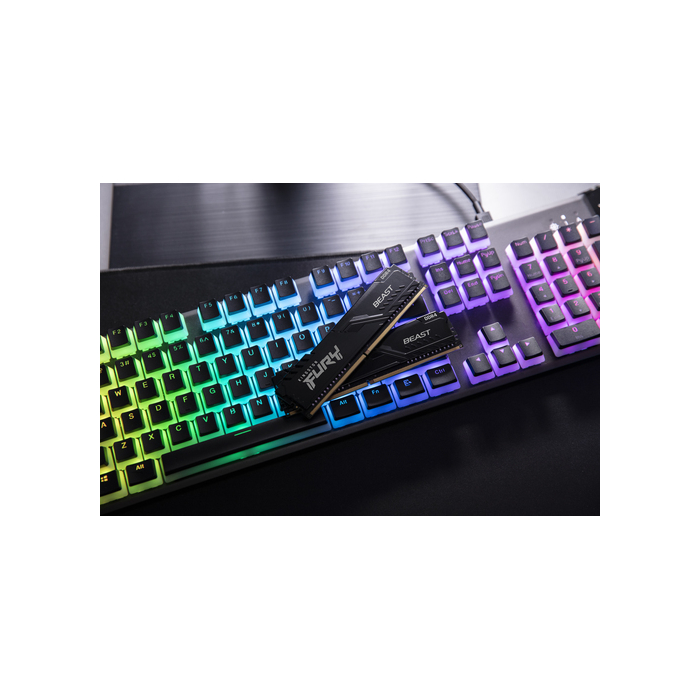 Kingston Technology FURY Beast 32Go 3200MT/s DDR4 CL16 DIMM (Kit de 2) 1Gx8 Black