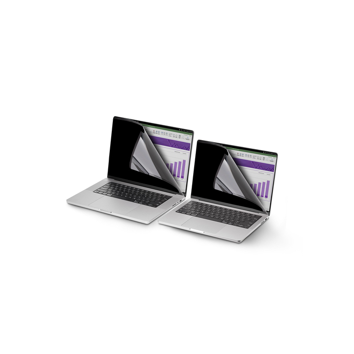 StarTech.com Filtre de Confidentialité pour MacBook Air M2/M3 13", Écran de Confidentialité /Filtre Antireflet Amovible et Réversible, Protecteur d'Écran Magnétique avec 51% de réduction de la lumière Bleue