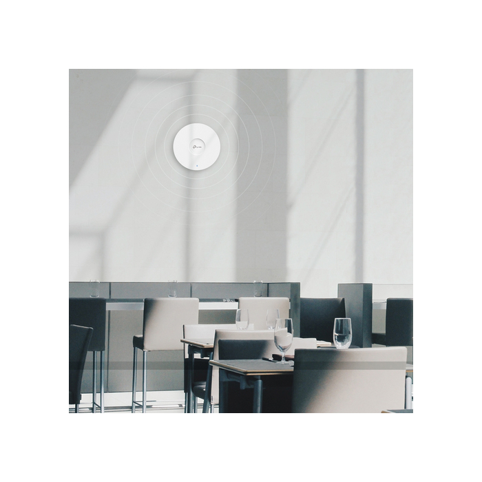 TP-Link Omada EAP650 point d'accès réseaux locaux sans fil 2976 Mbit/s Blanc Connexion Ethernet, supportant l'alimentation via ce port (PoE)