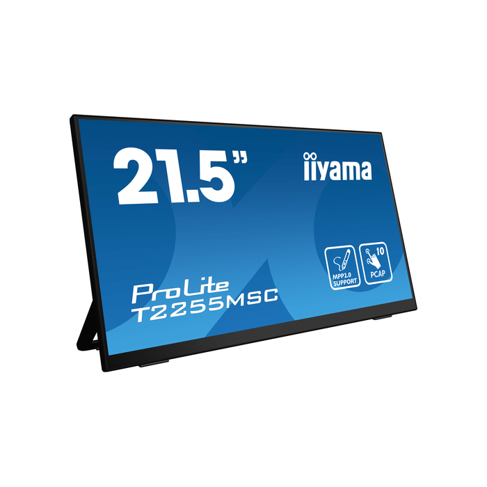 iiyama ProLite T2255MSC-B1  21,5" 1920 x 1080 pixels Full HD LCD Écran tactile Noir