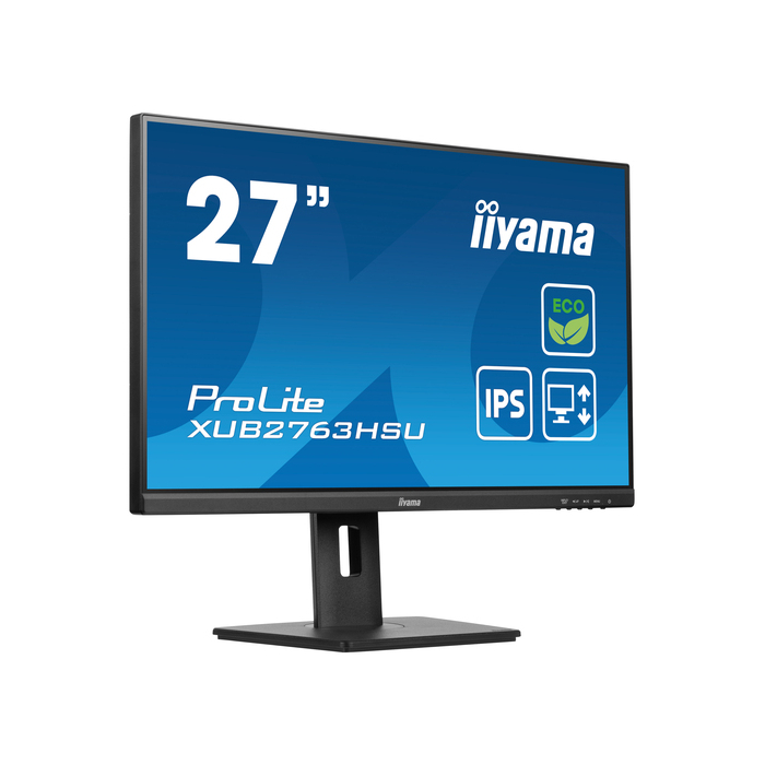 iiyama ProLite XUB2763HSU-B1  27" 1920 x 1080 pixels Full HD LED Noir