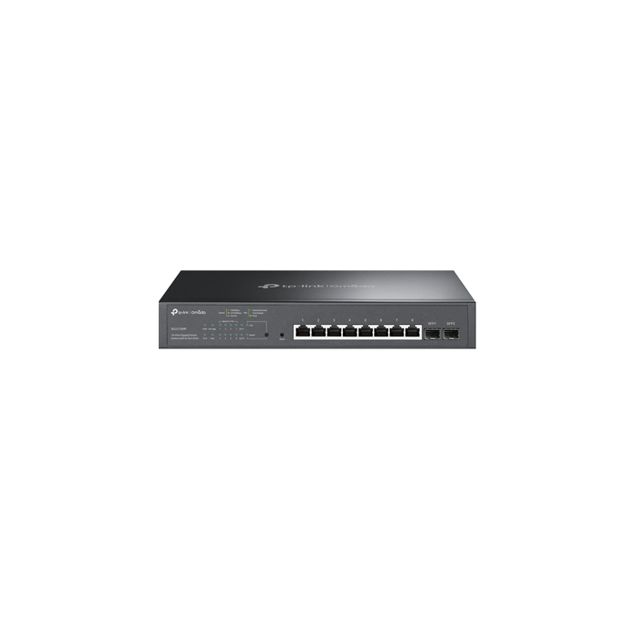 TP-Link Omada TL-SG2210MP Géré L2/L2+ Gigabit Ethernet (10/100/1000) Connexion Ethernet, supportant l'alimentation via ce port (PoE) 1U Noir
