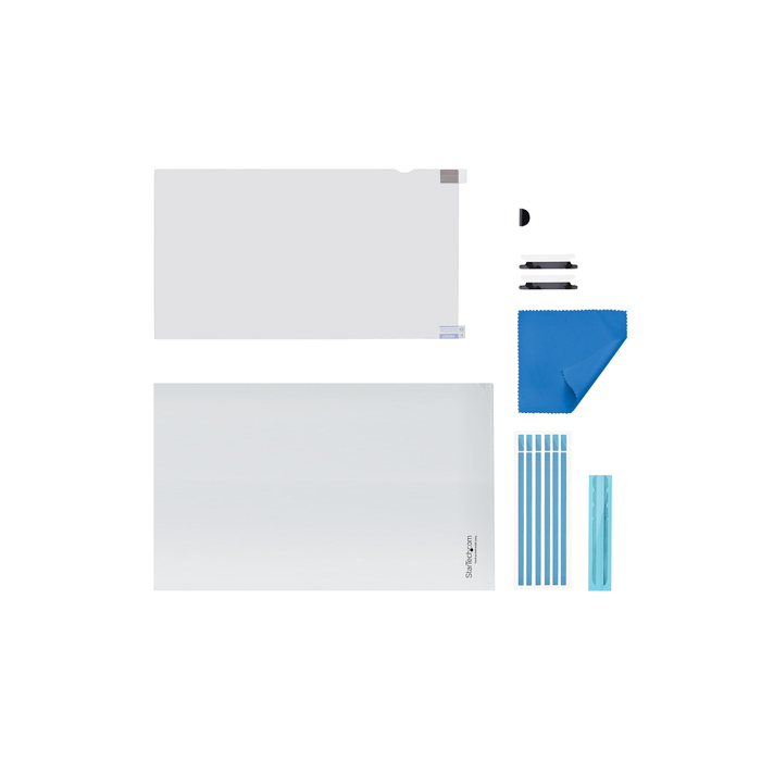 StarTech.com Filtre de Confidentialité Tactile de 16" 16:10, Écran de Confidentialité/Filtre Antireflet, Protecteur d'Écran d'Ordinateur Portable avec Réduction de 51% de la Lumière Bleue, Rabattable