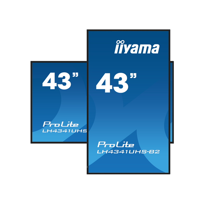 iiyama LH4341UHS-B2 Écran d'affichage dynamique 42,5" LCD 500 cd/m² 4K Ultra HD Intégré dans le processeur Android 8.0 18/7