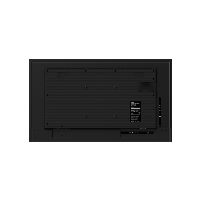 iiyama LH5065UHSB-B1AG Écran d'affichage dynamique Écran plat de signalisation numérique 49,5" LCD Wifi 800 cd/m² 4K Ultra HD Noir Intégré dans le processeur Android 11 24/7
