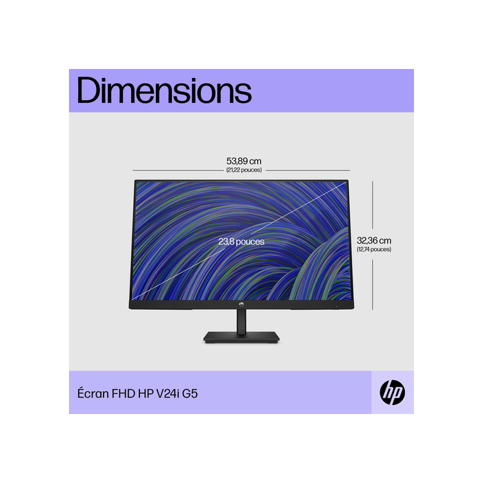 HP Écran FHD V24i G5