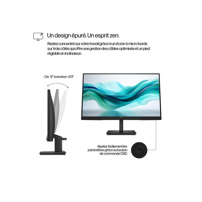 HP Series 3 Pro Moniteur FHD 21,5 pouces - 322pf