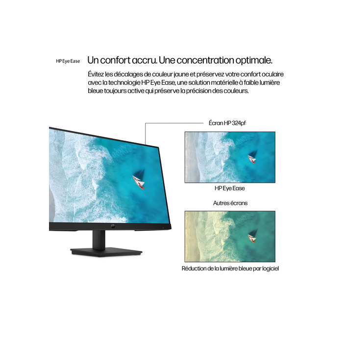 HP Moniteur FHD 23,8 pouces Series 3 Pro - 324pf