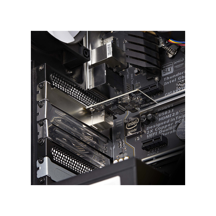 StarTech.com Carte Réseau PCIe Gigabit à 1 Port, Carte LAN PCI Express 10/100/1000Mbps, NIC, Realtek RTL8111H, Fonctionne avec Windows et Linux, Conforme TAA