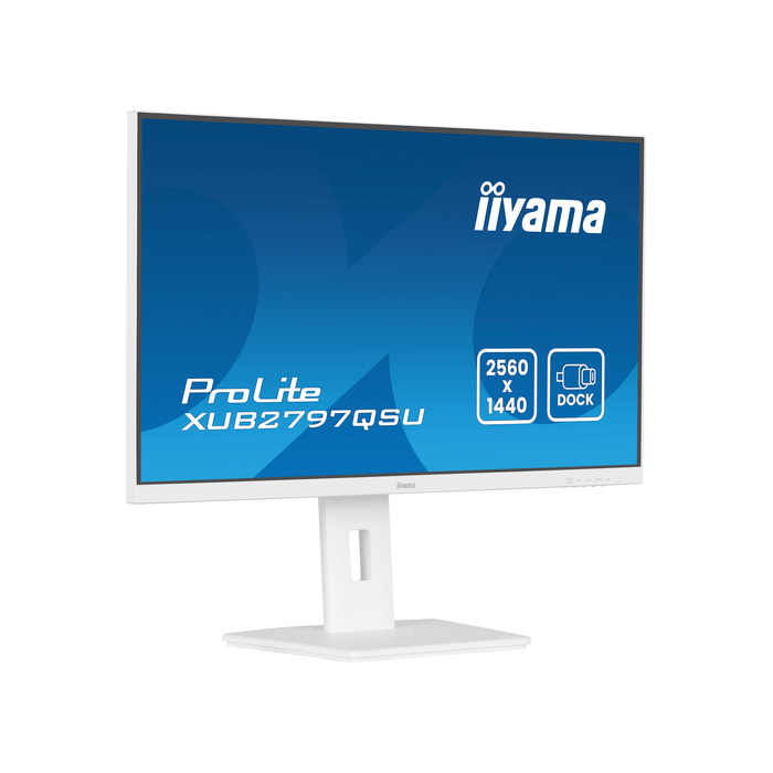 iiyama ProLite XUB2797QSU-W2  27" 2560 x 1440 pixels Quad HD LED Blanc