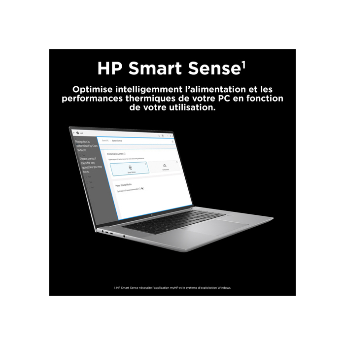 HP ZBook Studio G11 Intel Ultra 7 165H 16" 16 Go 1 To NVIDIA RTX 3000 Windows 11 Pro