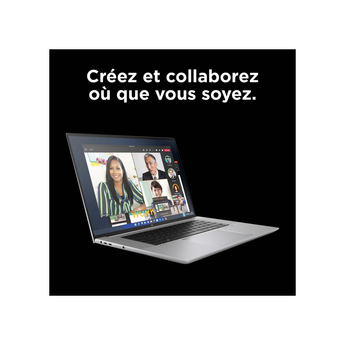 HP ZBook Studio G11 Intel Ultra 7 165H 16" 16 Go 1 To NVIDIA RTX 3000 Windows 11 Pro