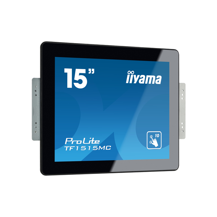 iiyama TF1515MC-B2 Écran d'affichage dynamique 15" LED 350 cd/m² XGA Noir Écran tactile