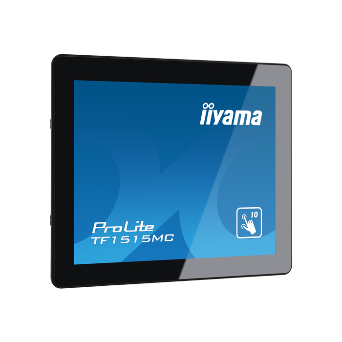iiyama TF1515MC-B2 Écran d'affichage dynamique 15" LED 350 cd/m² XGA Noir Écran tactile