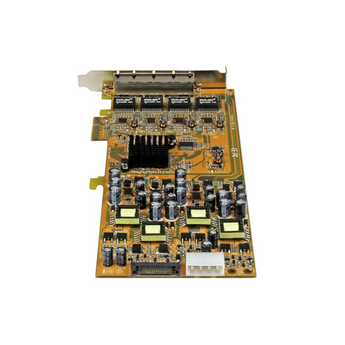 StarTech.com Carte réseau PCIe à 4 ports Gigabit Power over Ethernet - NIC PCI Express PSE / PoE
