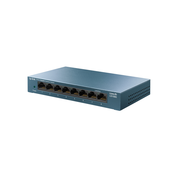 TP-Link LS108G Non-géré Gigabit Ethernet (10/100/1000) Bleu