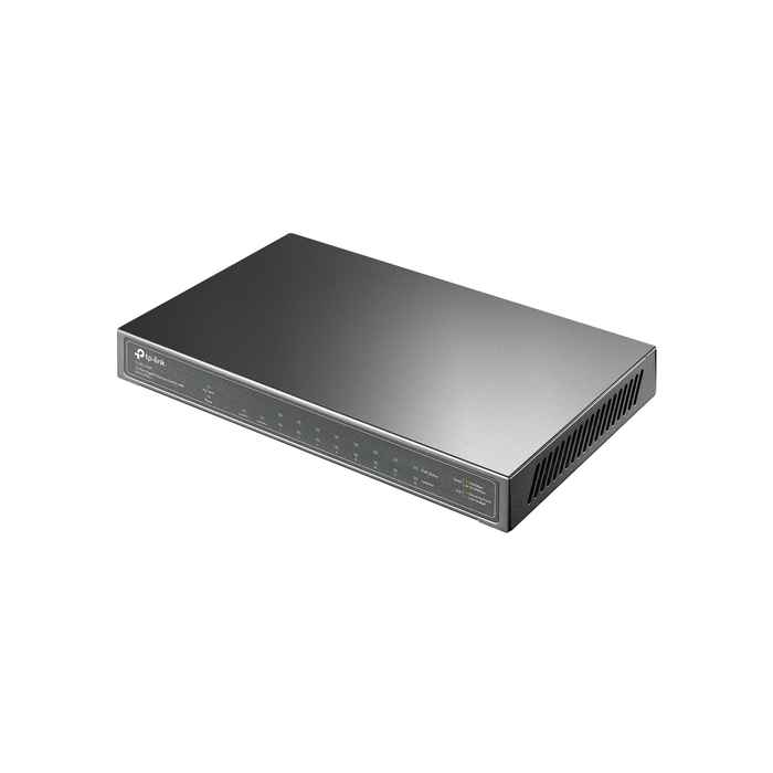 TP-Link TL-SG1210P commutateur réseau Non-géré Gigabit Ethernet (10/100/1000) Connexion Ethernet, supportant l'alimentation via ce port (PoE) Gris