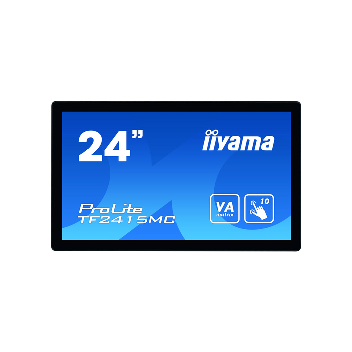 iiyama ProLite TF2415MC-B2  23,8" 1920 x 1080 pixels Full HD LCD Écran tactile Multi-utilisateur Noir