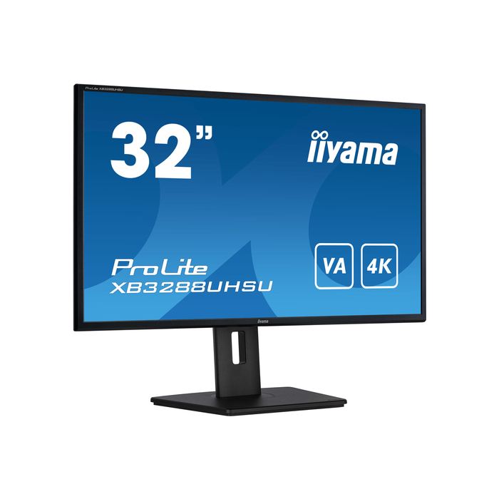 iiyama ProLite XB3288UHSU-B5  31,5" 3840 x 2160 pixels 4K Ultra HD LCD Noir